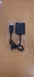 Кабель-перехідник HDMI -> VGA конвертер адаптер без звуку (Емулятор монітора) HDMI2VGA (388167260) Чорний фото від покупців 1