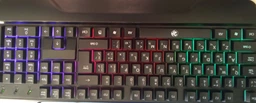 Клавіатура ігрова 2E GAMING KG310 LED USB Black Ukr