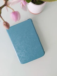 Обложка Primo для электронной книги Pocketbook 606 / 616 / 617 / 627 / 628 / 632 / 633 Slim - Scratch Sky Blue Primo голубой фото от покупателей 1