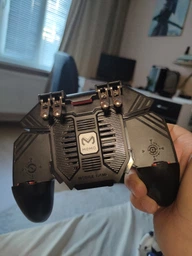 Беспроводной геймпад триггер для смартфонов с вентилятором Union PUBG Mobile AK77 без батареи фото от покупателей 3