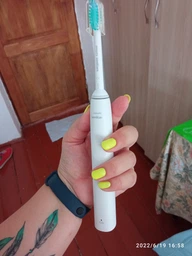Электрическая зубная щетка PHILIPS Sonicare HX3651/13 Gemini 2100 фото от покупателей 15