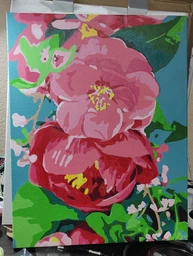 Картина за номерами Rosa Дикий півонія 35 х 45 см (4823098525288) фото від покупців 1