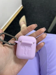 Чехол 2Е для Apple AirPods Pure Color Silicone Imprint 1.5 мм Fuchsia (2E-AIR-PODS-IBSI-1.5-FK) фото от покупателей 16