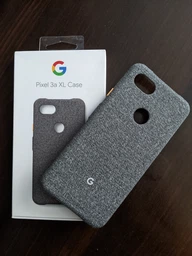 Противоударный чехол Official Fabric Case GA00787 для Google Pixel 3a XL (6") Carbon фото від покупців 8