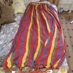 Гамак підвісний з каркасом і чохлом 240 х 150 Темно-червоний фото від покупців 2