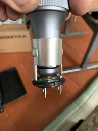Адаптер авто розетка гнездо прикуривателя Charger с подсветкой