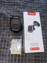 Автодержатель для телефона магнитный Intaleo CM01GP Black (1283126483677) фото от покупателей 12