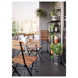 Стіл садовий TARNO IKEA 700.954.29 темно-сірий/коричневий