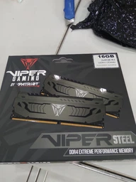Оперативна пам'ять DDR4 16GB (2x8GB) 3200 MHz Viper Steel Patriot (PVS416G320C6K) фото від покупців 16