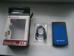 Жорсткий диск Transcend StoreJet 25H3P 2TB TS2TSJ25H3B 2.5 USB 3.0 External фото від покупців 8