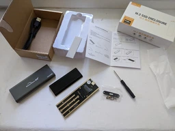 Зовнішня кишеня Blueendless M280N для M2 NVMe PCIe SSD USB 3.1 Type-C фото від покупців 8