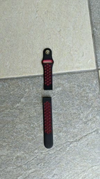 Ремешок Becover Vents Style для Xiaomi Amazfit Bip (20mm) Lite/Bip S Lite/Bip 3/Bip 3 Pro/GTR 42mm/GTS/TicWatch S2/TicWatch E/GTS 3/GTS 2 mini Black-Green (BC_705703) фото от покупателей 6