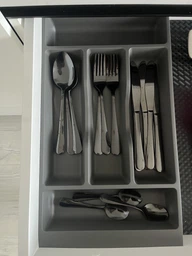 Набір столових приборів KitchenWare Middle 24 шт з нержавіючої сталі на 6 персон (10364-24) фото від покупців 11