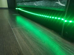 Діодна Led RGB стрічка 3528 біла на 4.5м світлодіодна з пультом + РГБ ЛЕД контролер (VS7003940) фото від покупців 5