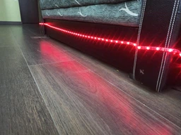 Діодна Led RGB стрічка 3528 біла на 4.5м світлодіодна з пультом + РГБ ЛЕД контролер (VS7003940) фото від покупців 4
