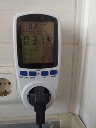 Энергометр, амперметр, вольтметр, ваттметр 3680W Intertek Cat