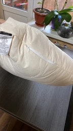 Антиаллергенная подушка MirSon EcoSilk №1602 Eco Light 50х70 средняя Creamy (2200002647113)