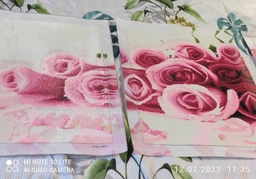 Набір алмазної мозаїки триптих ColorArt Букет троянд 3х40х50 TR1001 фото від покупців 2