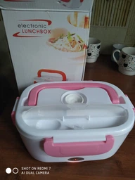 Ланч бокс електричний із підігрівом Lunch Heater 220 V Pro, ланч бокс від мережі. Колір: синій