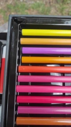 Набор для творчества в алюминиевом чемодане Единорог 145 предметов, розовый Набор для рисования NA фото от покупателей 1
