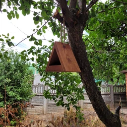 Подвесная садовая кормушка для птиц House_for_birds "Вигвам" фото от покупателей 14