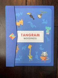 Танграм (Tangram) Дерев’яна головоломка в магнітний папці Woodiness фото від покупців 6