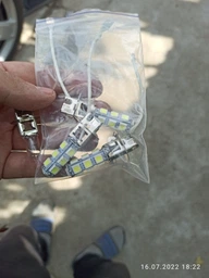 Світлодіодна лампа з цоколем Н3 13SMD 5050 Autoexpect 12V Білий (21020)