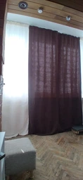 Комплект Штор Декорин Микровелюр Дабл 150x270 см 2 шт Серо-бежевый с Темно-серым фото от покупателей 6