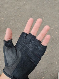 Рукавички для фітнесу Harbinger Power Non-Wristwrap Weightlifting Gloves Black XXL фото від покупців 5