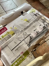 Сушарка для посуду Kamille 550 x 245 x 380 мм зелена (0762A)