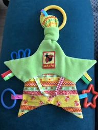 Забавка-подвеска "Звездочка с кольцами" МС 030602-02(Green) фото от покупателей 2