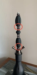 Кальян Hookah Namir Plus Silver высотой 63 см на 2 персоны фото от покупателей 1