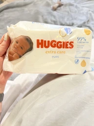 Huggies - Wet Wipes для дітей Pure Extra Care, 56 шт 56шт (846146-33816) фото від покупців 2