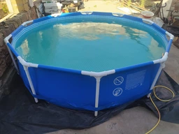 Бассейн каркасный "Metal Frame Pool" Intex 28202, 305Х76 см, с фильтр-насосом, 4485 л. фото от покупателей 16