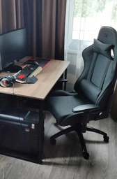 Игровое кресло 2E Gaming Chair BUSHIDO II Black/Red