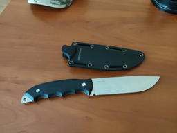 Туристический нож из Нержавеющей Стали для выживания, охоты RAVEN SSH BPS Knives - Нож для рыбалки, охоты, походов фото от покупателей 14