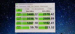 SSD накопичувач MSI Spatium M390 500 GB M.2 (S78-440K170-P83) фото від покупців 12