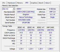 Оперативна пам'ять Kingston Fury DDR4-2666 16384MB PC4-21300 Beast Black (KF426C16BB1/16) фото від покупців 12