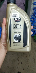 Жидкость тормозная K2 TURBO DOT 4 BRAKE FLUID 1 л T108 (K20067)