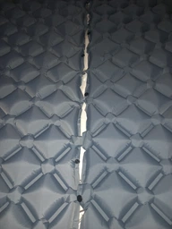 Надувной туристический коврик каремат Eagle Rock 40DNylon TPU серый NAD00311 надувной матрас для палатки фото от покупателей 11