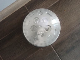 Светильник настенно-потолочный пластиковый HOROZ ELECTRIC «Уфо Роза Ветров» 1*60 белая фото от покупателей 1