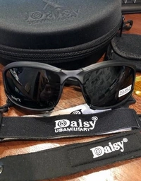 Захисні тактичні окуляри Daisy X7 Black + 4 комплекта скла фото от покупателей 2