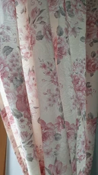 Короткие шторы для кухни Adagio Windows Decor Моника 3 с цветочным принтом 140х170см (2шторы) фото от покупателей 1