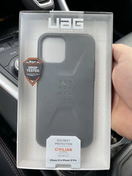 Чохол мілітарі протиударний UAG Civilian 11235D113333 (Original) для Iphone 12/12 Pro (6.1") Silver