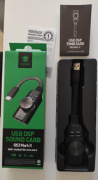 Внешняя звуковая карта юсб для пк ноутбука наушников и микрофона USB 7.1 GS3 Mark2 Black фото от покупателей 10
