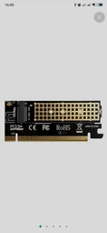 Адаптер Frime PCI-E x4x8x16 to M.2 (M Key) (ECF-PCIEtoSSD006) фото от покупателей 19