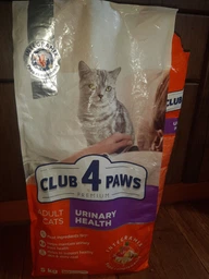 Cухий корм для котів з куркою Club 4 Paws Клуб 4 Лапи для здоров'я сечовивідної системи 2 кг (4820215369411) фото от покупателей 14
