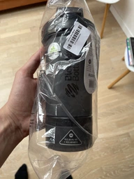 Шейкер спортивний BlenderBottle ProStak 22oz/650ml із 2-ма контейнерами Grey фото від покупців 1