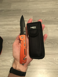 Карманный нож NEO Tools с фиксатором (63-026)