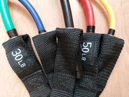 Набор трубчатых эспандеров U-Powex Home Gym 5 штук Резиновые жгуты для фитнеса чехол 2601264201 фото от покупателей 8